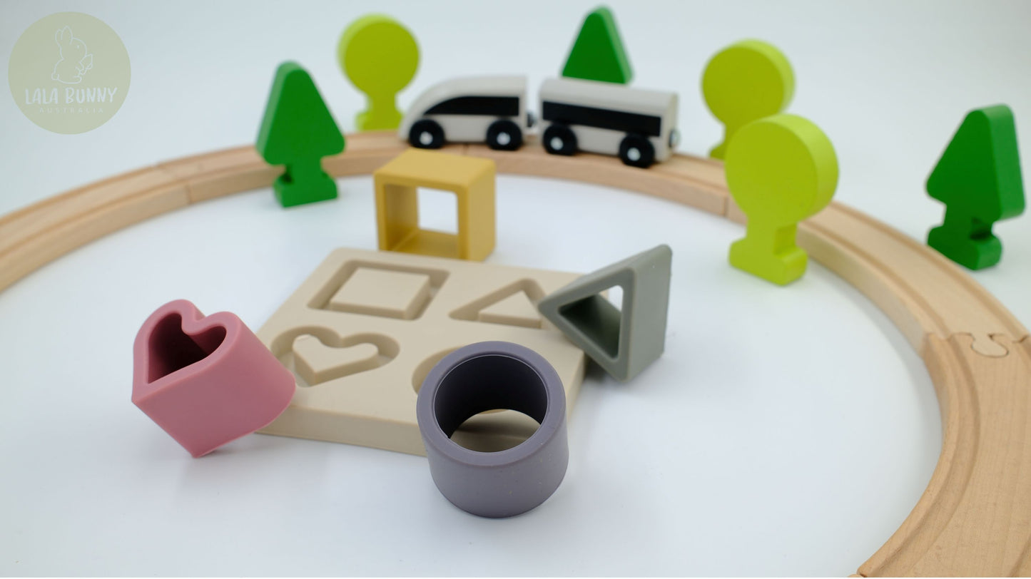 Four Shapes Silicone Toy