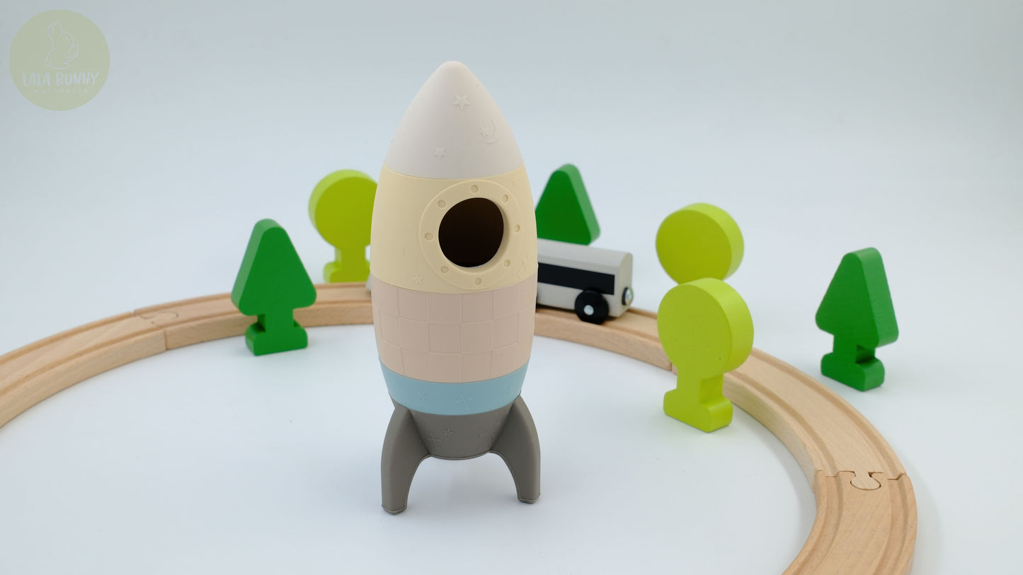 Silicone Rocket Toy